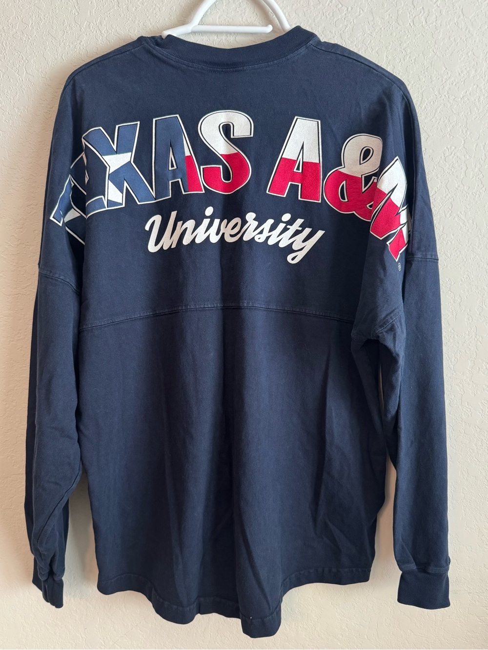 Texas A&M Spirit Crewneck Long Sleeve Shirt